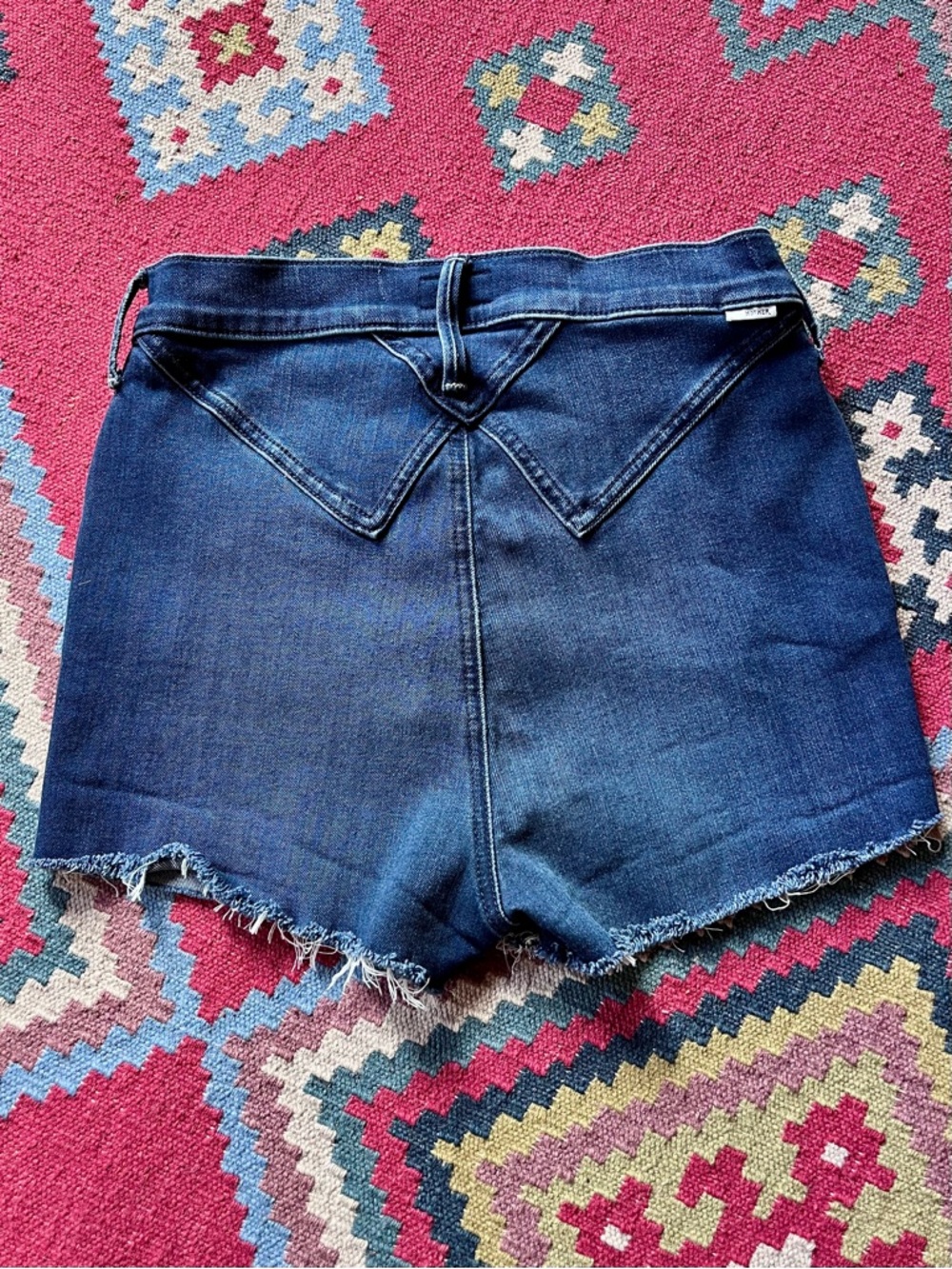 Mother Denim Diamond Cut-off Shorts